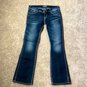 Silver ‘Twisted’ Jeans - Size 30/33